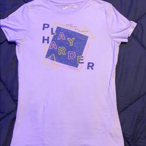 Colorful crew neck shirt